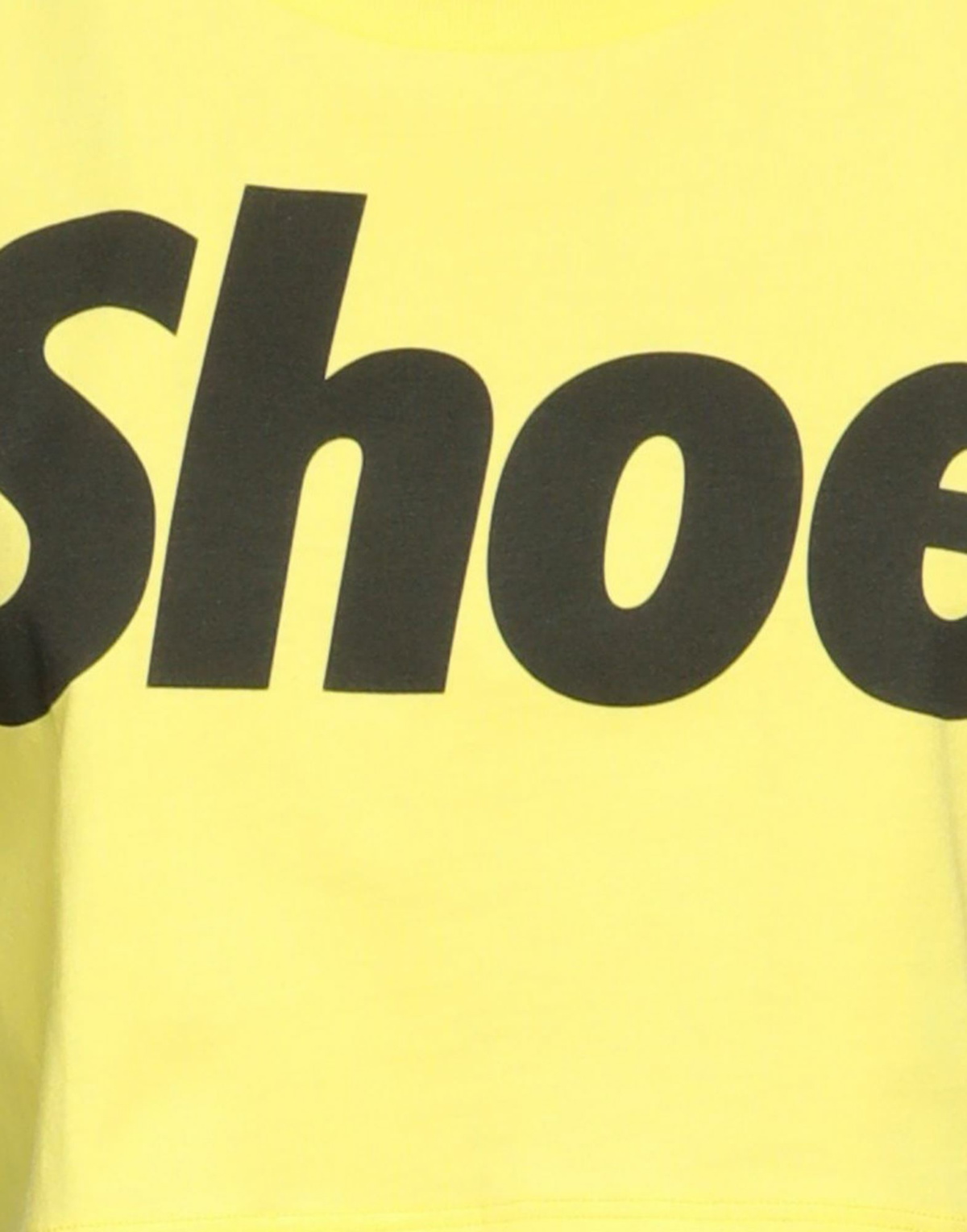 Shoe Womens T-shirt in Yellow
