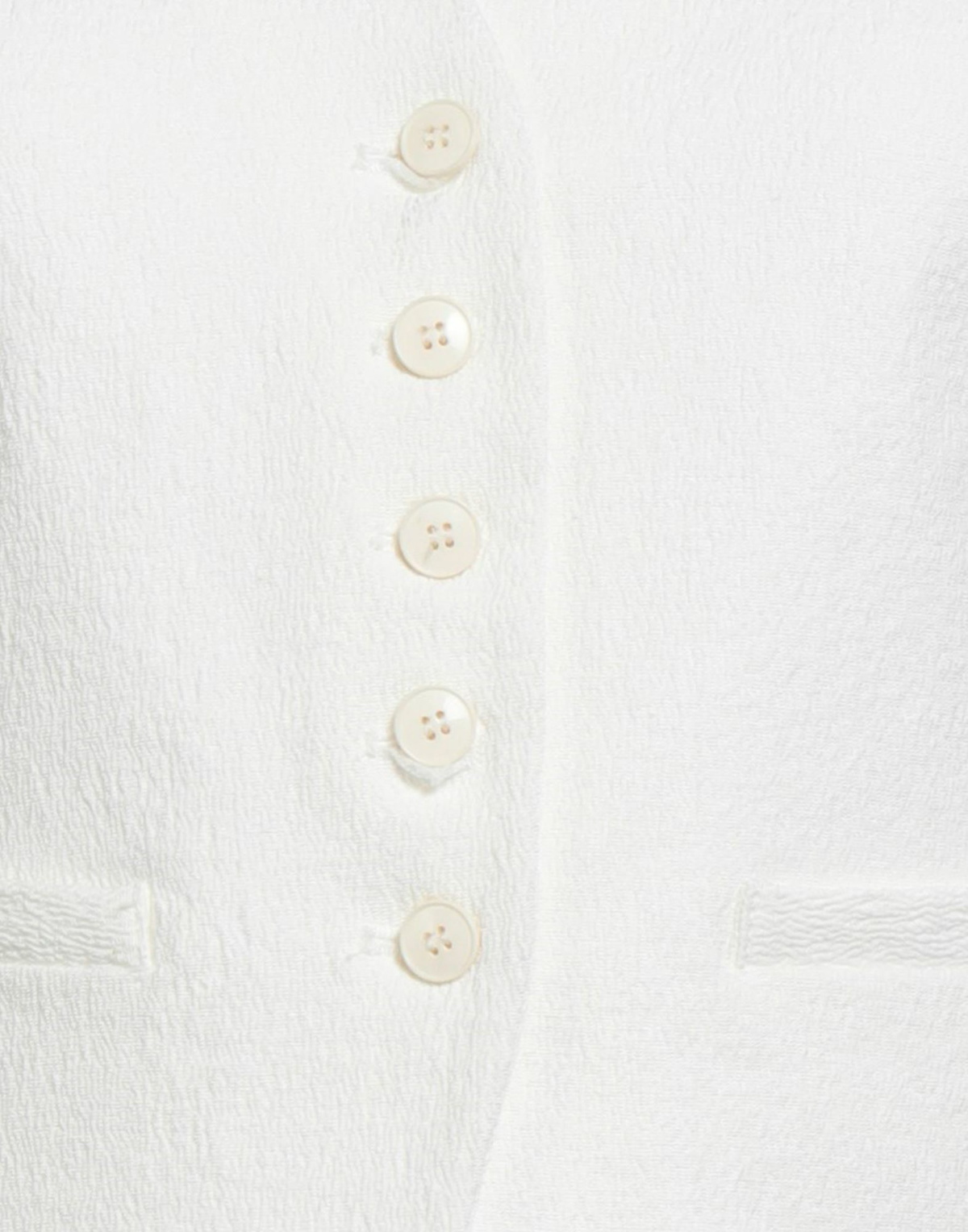Barena Womens Tailored Vest in White