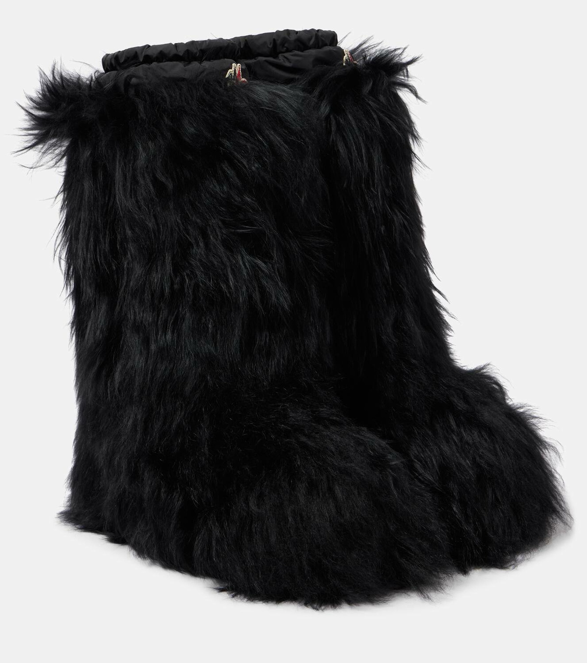Moncler Grenoble Gaia shearling snow boots Moncler Grenoble