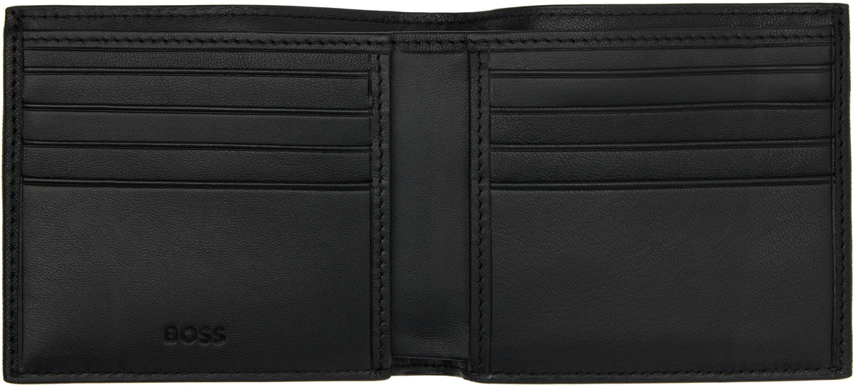 BOSS Black Saffiano Leather Wallet