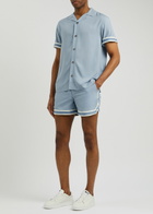 Che Baller Nylon Swim Shorts Light Blue
