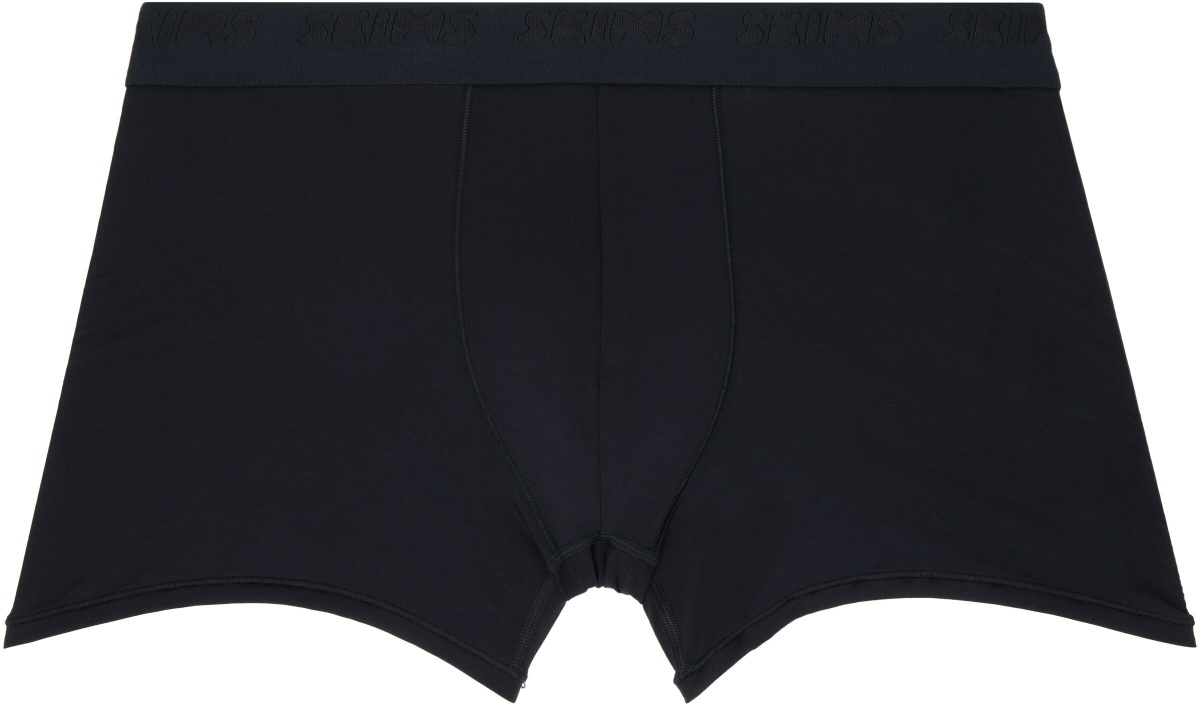 SKIMS Three-Pack Black SKIMS Stretch 3 Boxer Briefs