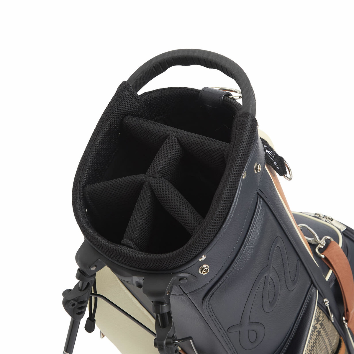 Malbon Men's Maxwell Stand Bag in Multi Malbon Golf