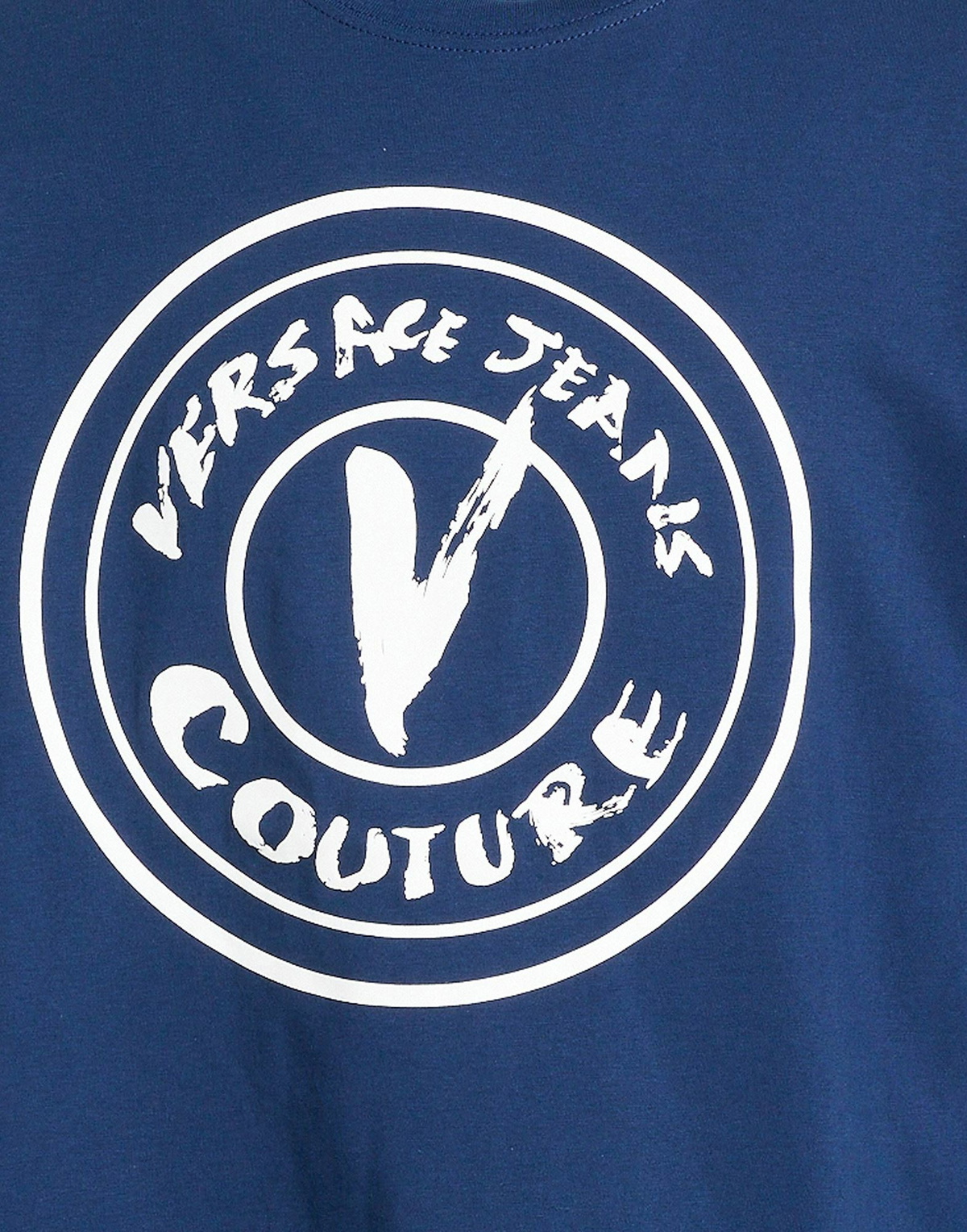 Versace Jeans Couture Mens T-shirt in Navy