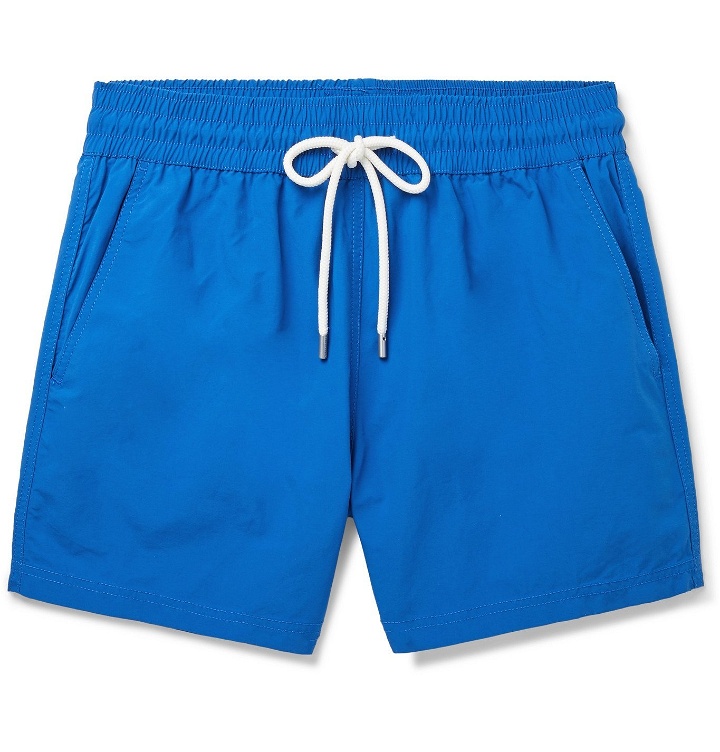 Photo: Atalaye - Fregate Short-Length Swim Shorts - Blue