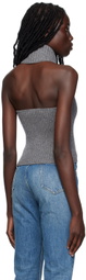 Fax Copy Express SSENSE Exclusive Gray Sweater