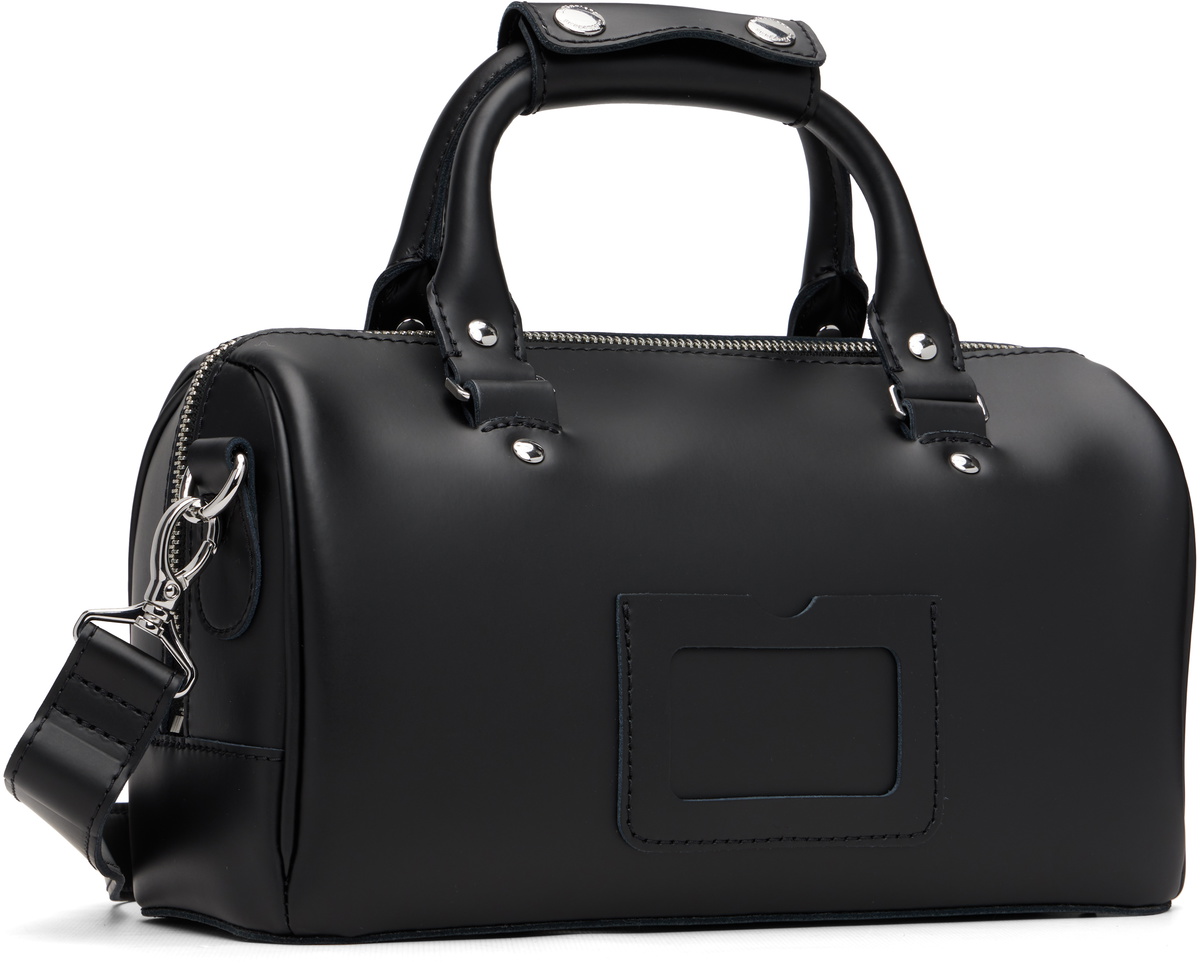 Dr. Martens Black Kieve Leather Top Handle Bag