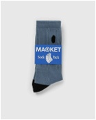 Market Smiley Oversized Socks Blue - Mens - Socks