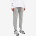 Maison Kitsuné Men's Tricolour Fox Patch Sweat Pant in Grey Melange