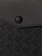 DUNHILL - Leather-Trimmed Logo-Print Coated-Canvas Messenger Bag