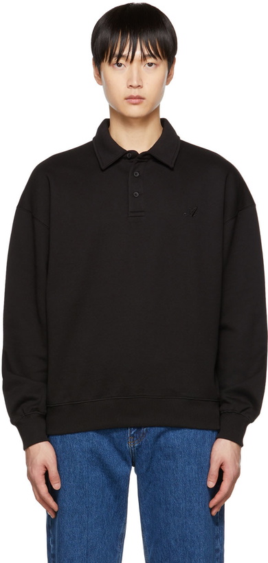 Photo: Axel Arigato Black Signature Polo