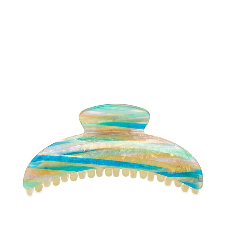 Photo: Tort Women's Anna Claw Clip in Carnival Stripe
