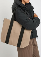 Rains Rush Rubberised Tote - Beige - One Size