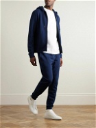 Derek Rose - Quinn 1 Tapered Cotton and Modal-Blend Jersey Sweatpants - Blue