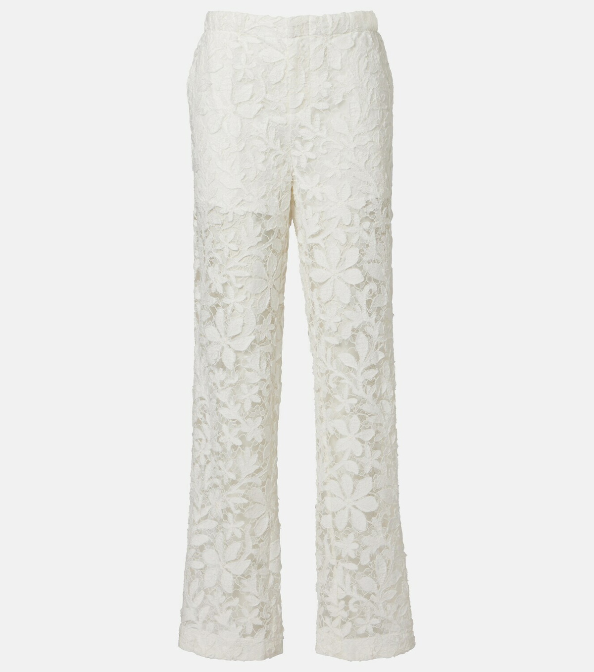 Simkhai Floral lace straight pants