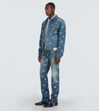 Gucci Interlocking G embellished straight jeans