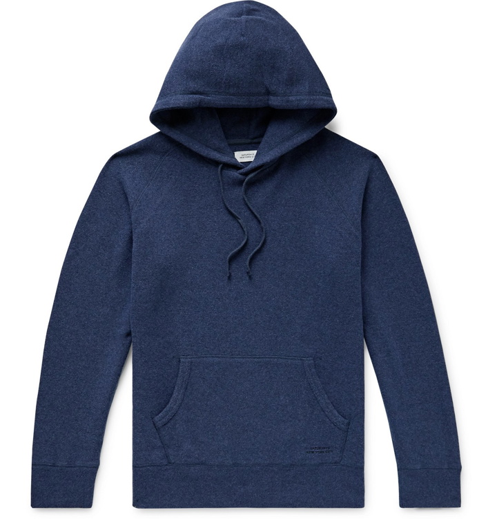 Photo: Saturdays NYC - Ditch Wool, Cotton and Nylon-Blend Hoodie - Blue
