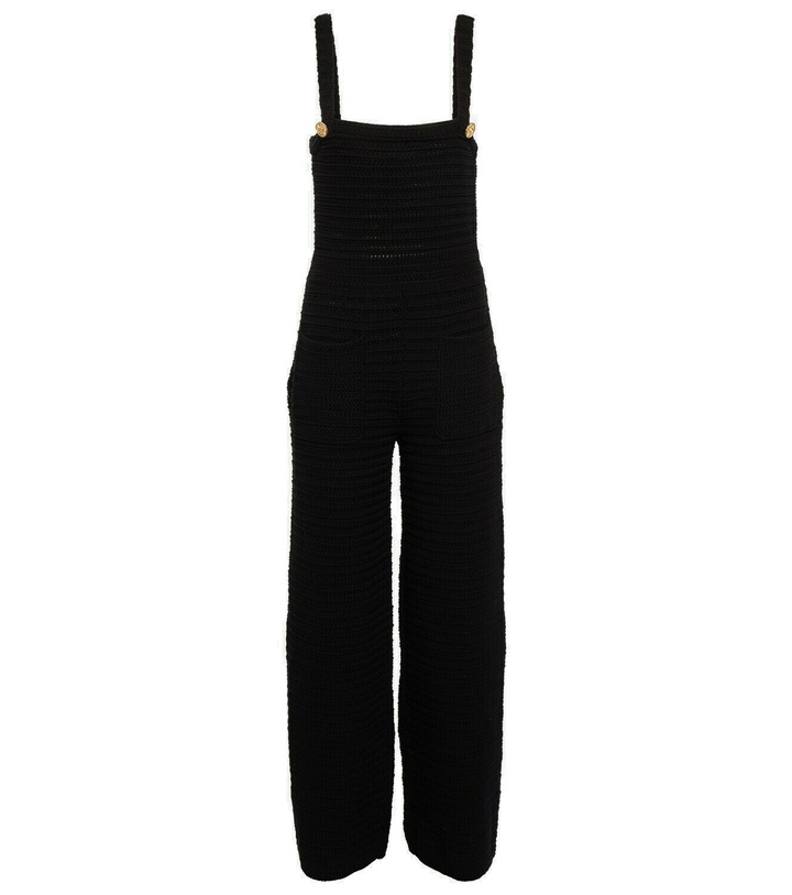 Photo: Gucci Crochet cotton-blend jumpsuit