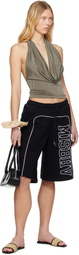 MISBHV Black Uptown Bowling Bag