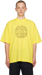 Marni Yellow Circular T-Shirt
