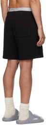 SKIMS Black Terry Classic Shorts