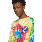 R13 Multicolor Tie-Dye Grateful Dead Long Sleeve T-Shirt