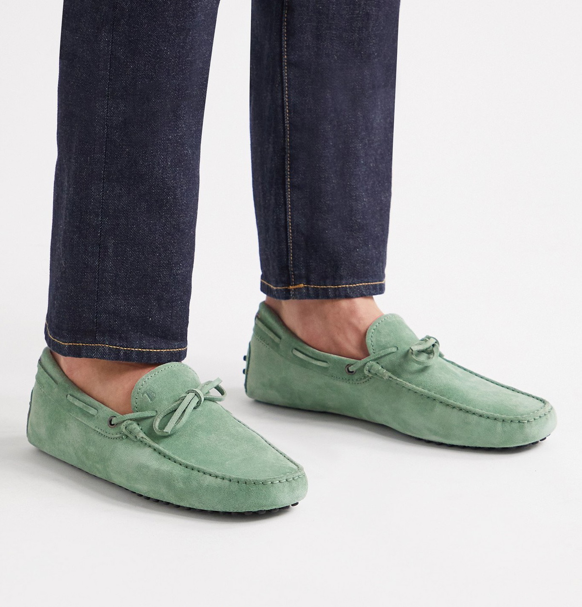 Tods gommino clearance suede