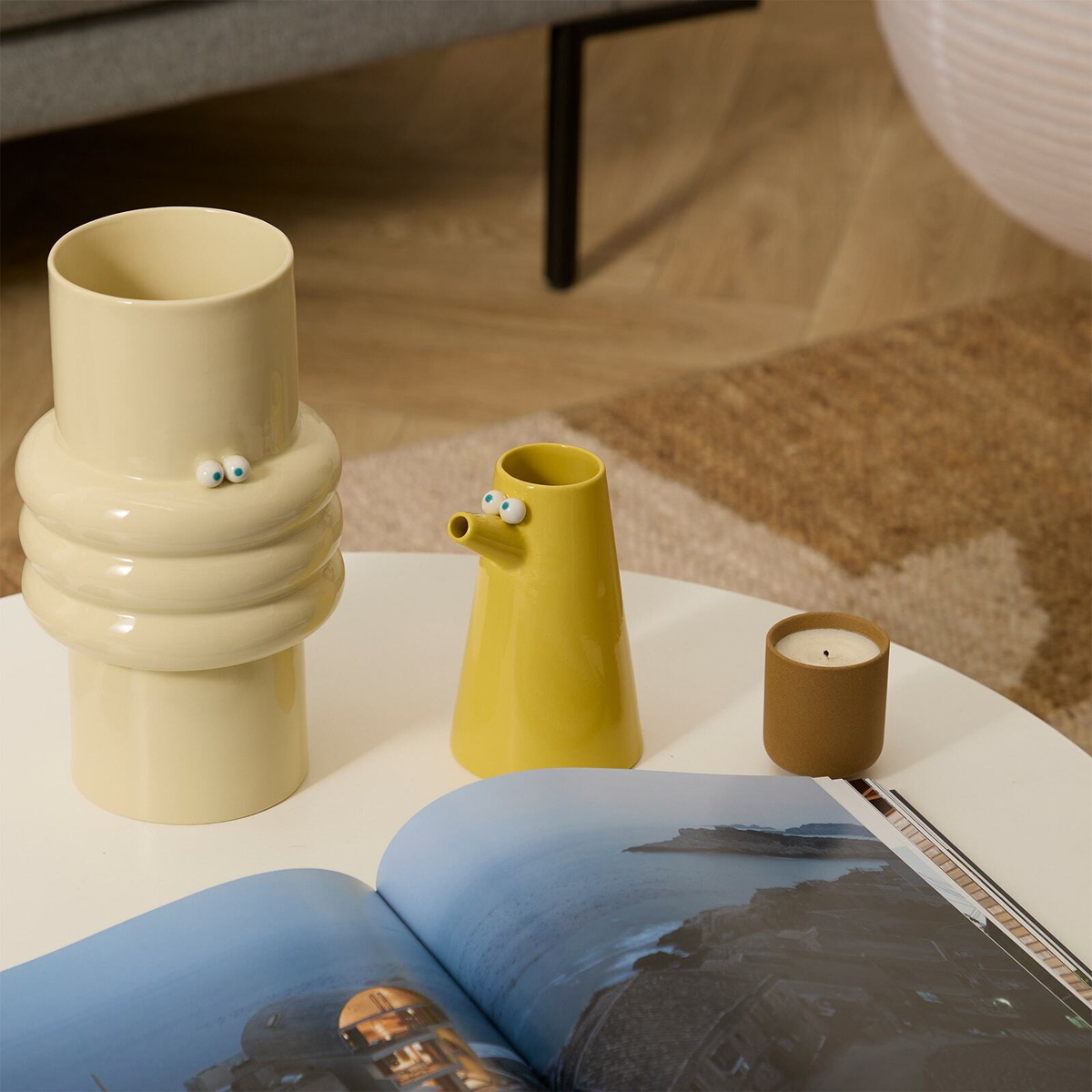 Home Studyo x Lucas Zanotto Jug in Yellow 