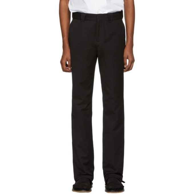 Photo: Burberry Black Tailored Turnpike Trousers