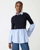 Steve Madden Lenny Knit Top in Midnight
