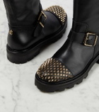 Jimmy Choo Biker II leather ankle boots