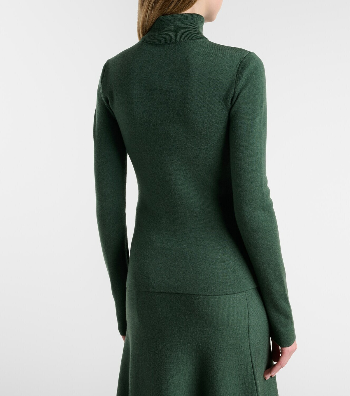 Gabriela Hearst May wool, cashmere, and silk turtleneck top