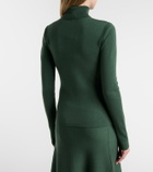 Gabriela Hearst May wool, cashmere, and silk turtleneck top