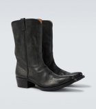Prada Leather cowboy boots