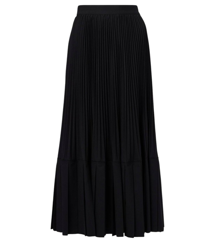 Photo: Junya Watanabe Plissé wool-blend maxi skirt