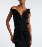 Maticevski Spearhead sequined embellished gown