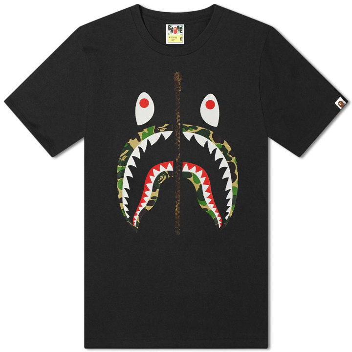 Photo: A Bathing Ape ABC Camo Shark Tee