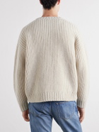 TOTEME - Ribbed Wool Sweater - Neutrals