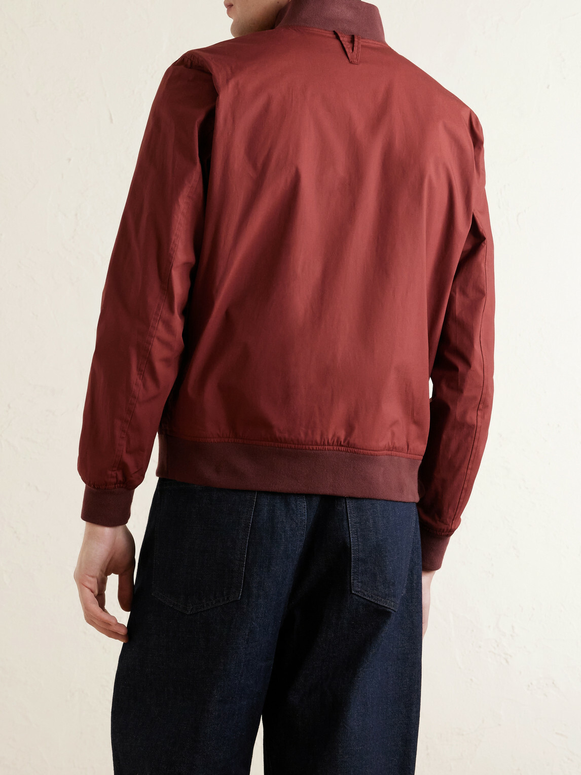 Valstar - Valstarino Cotton-Blend Bomber Jacket - Red