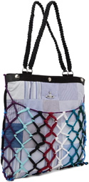 Vivienne Westwood Multicolor Ethical Fashion Africa Recycled Macramé Tote