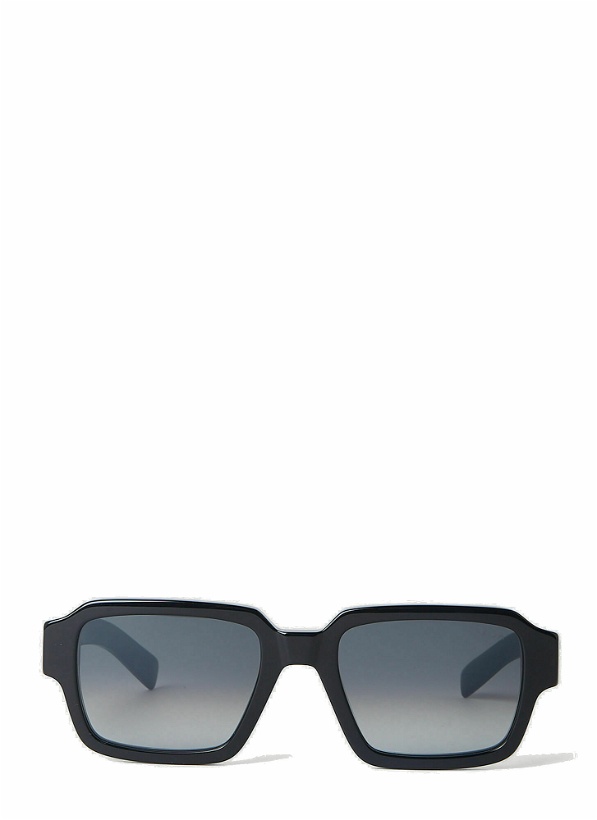 Photo: Prada - Sqaure Frame Sunglasses in Black