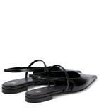 Toteme - The Sharp leather slingback flats