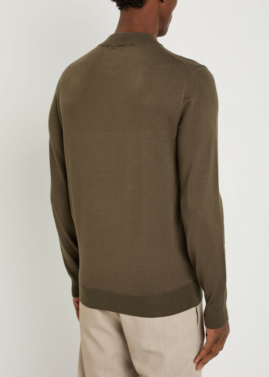 Raith Noah Knit Jumper Dark Brown