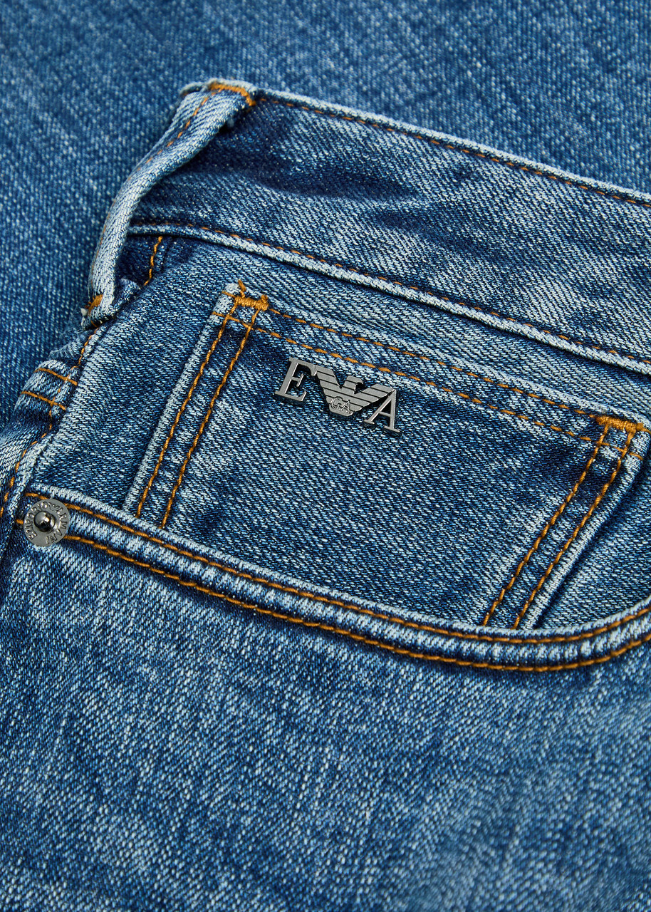 Emporio Armani J06 Slim-leg Jeans Mid Blu