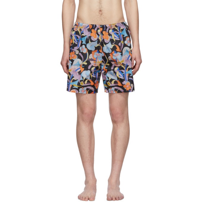 Photo: Prada Multicolor Abstract Swim Shorts
