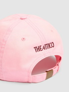 THE ATTICO Logo Cotton Baseball Cap