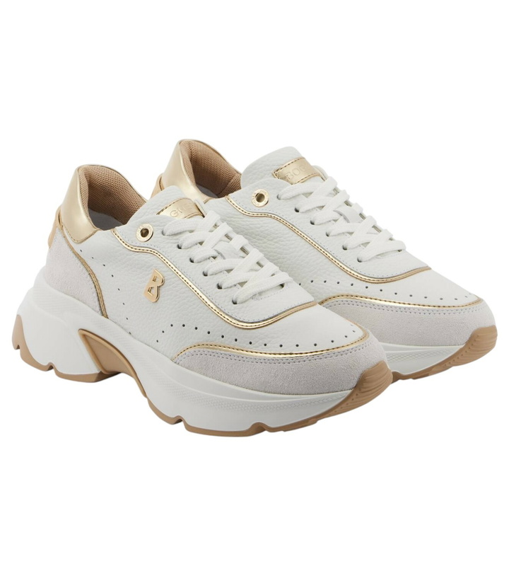 Photo: Bogner Kobe leather platform sneakers