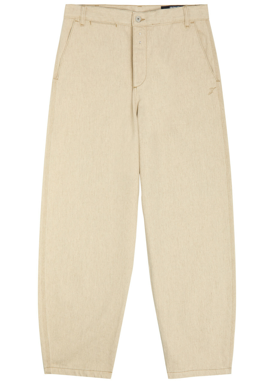 【極美品】Jacquemus Le Pantalon Salti ワイドパンツ JACQUEMUS Gray Les Sculptures 'Le pantalon Salti' Trousers Jacquemus