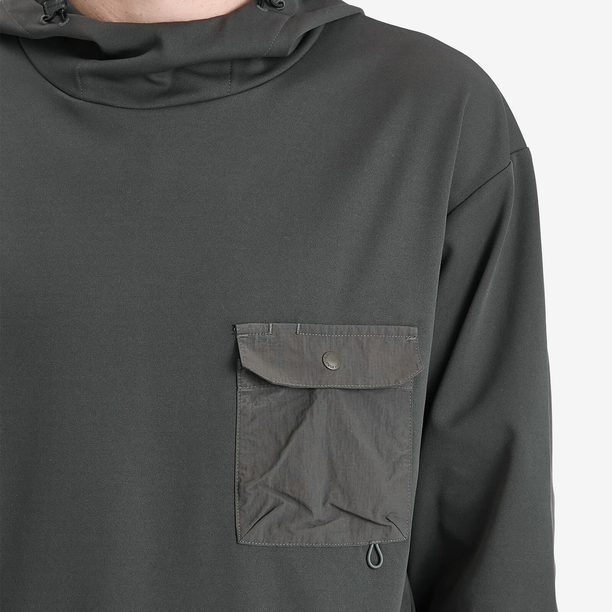 Snow Peak Men's Insect Shield Hoodie in Charcoal