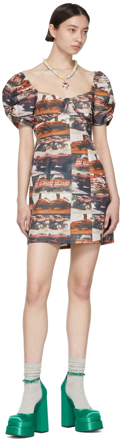 Marc Jacobs Heaven Red Polyester Mini Dress